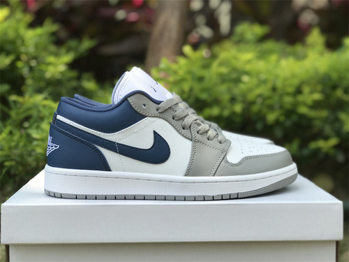 Pure original Air Jordan 1 Low Surface Gray Blue Low Gang_ DC0774-042 Size_ 36-47.5-49cb4469